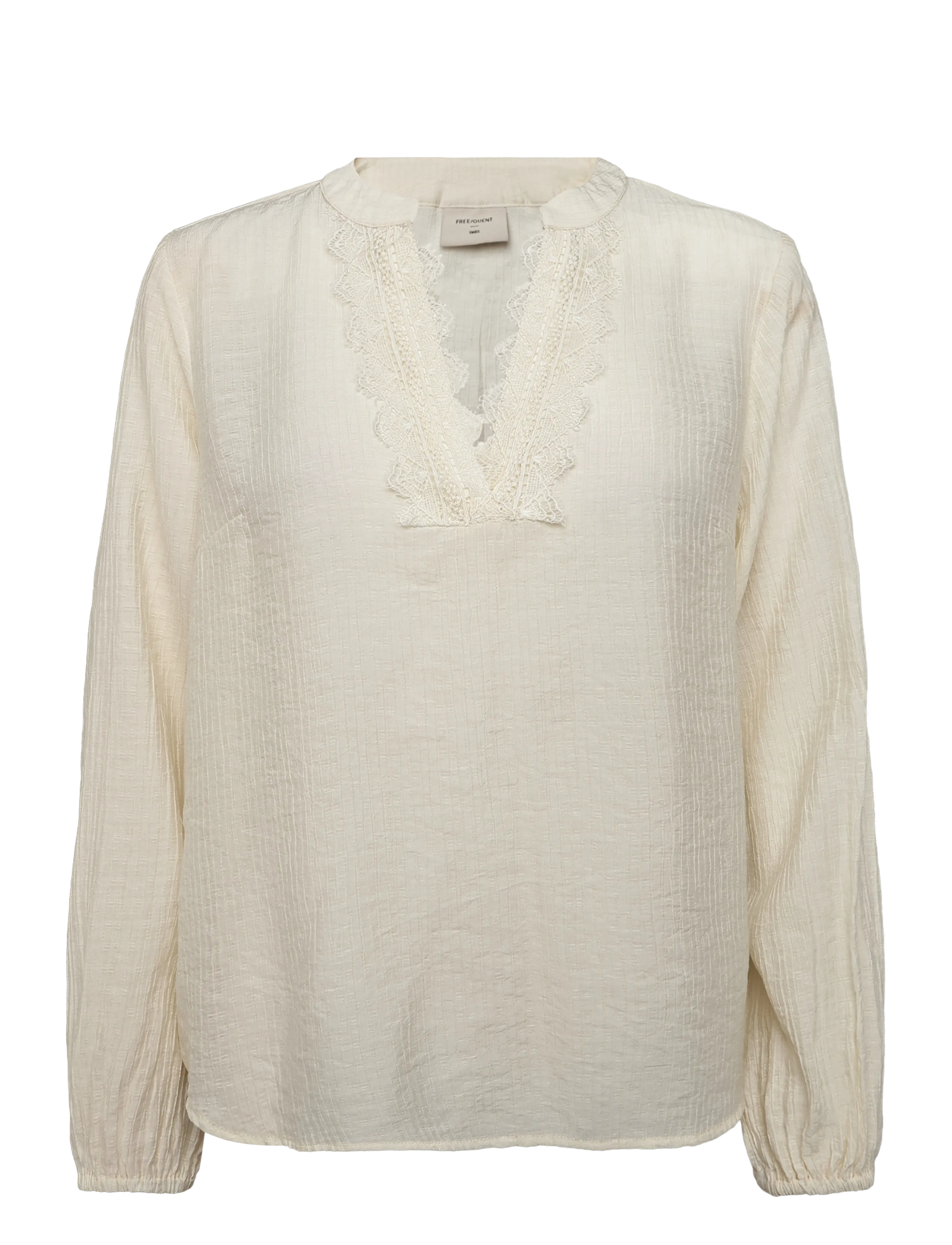 FREE/QUENT FQMAI-BLOUSE - Blusar - MOONBEAM / cream