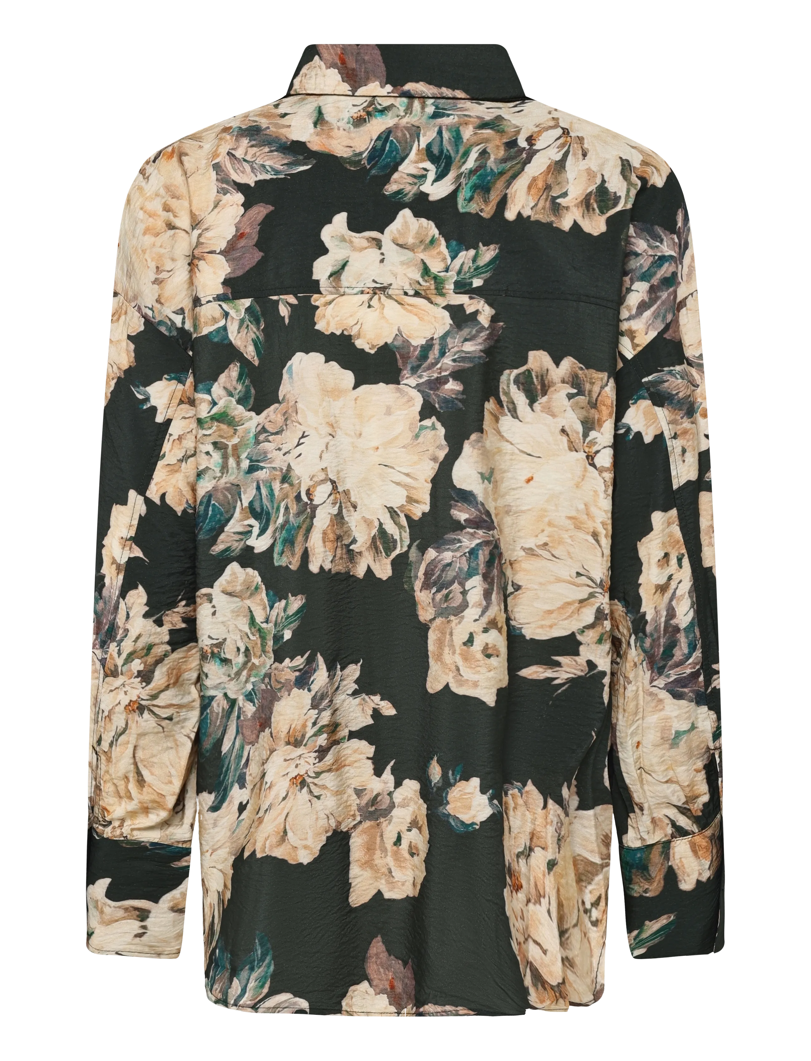 FREE/QUENT - FQMINDUS-SHIRT - deep forest w. alesan - 2