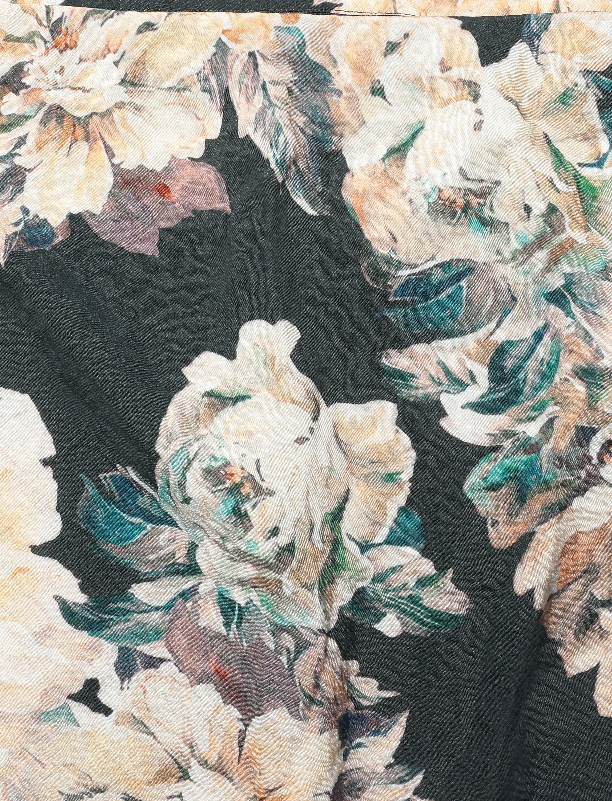 FREE/QUENT - FQMINDUS-SKIRT - maxi nederdele - deep forest w. alesan - 3