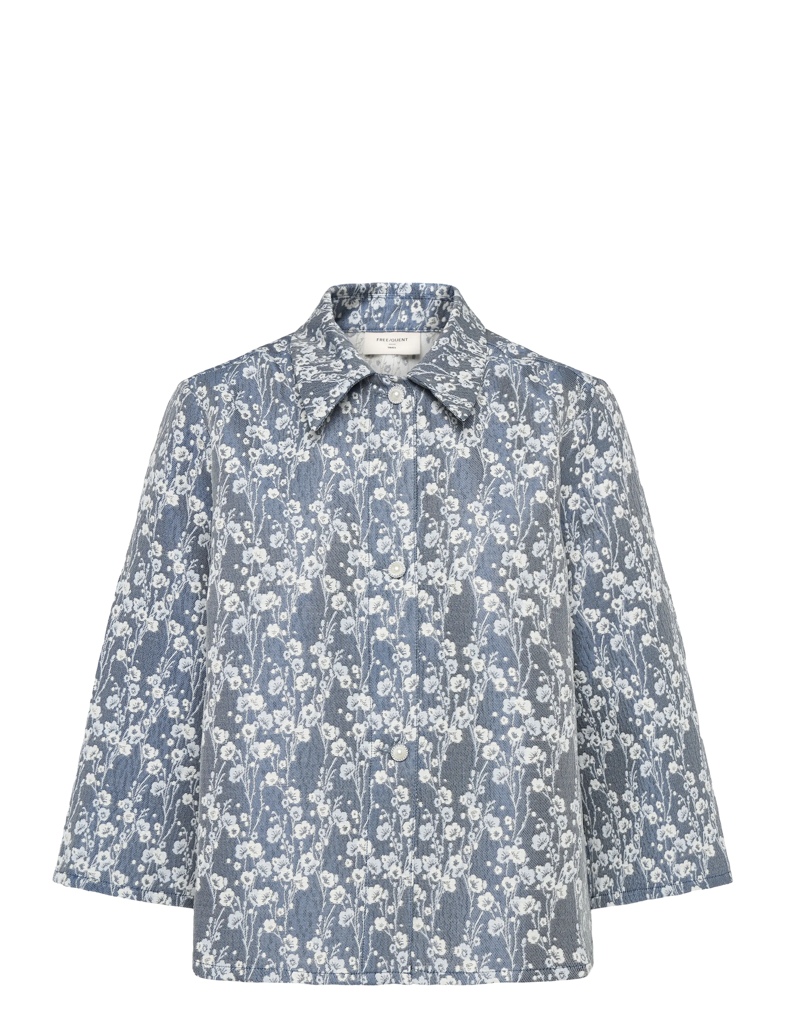 FREE/QUENT - FQFALLY-JACKET - vintage indigo w star off-whit - 1