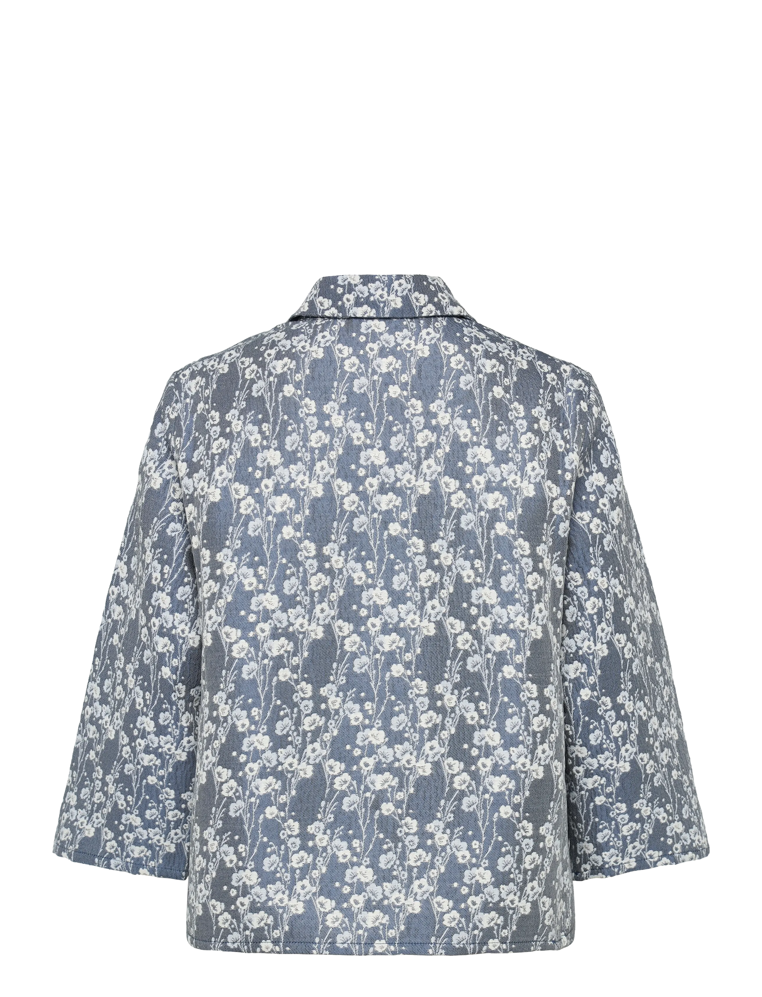 FREE/QUENT - FQFALLY-JACKET - vintage indigo w star off-whit - 2