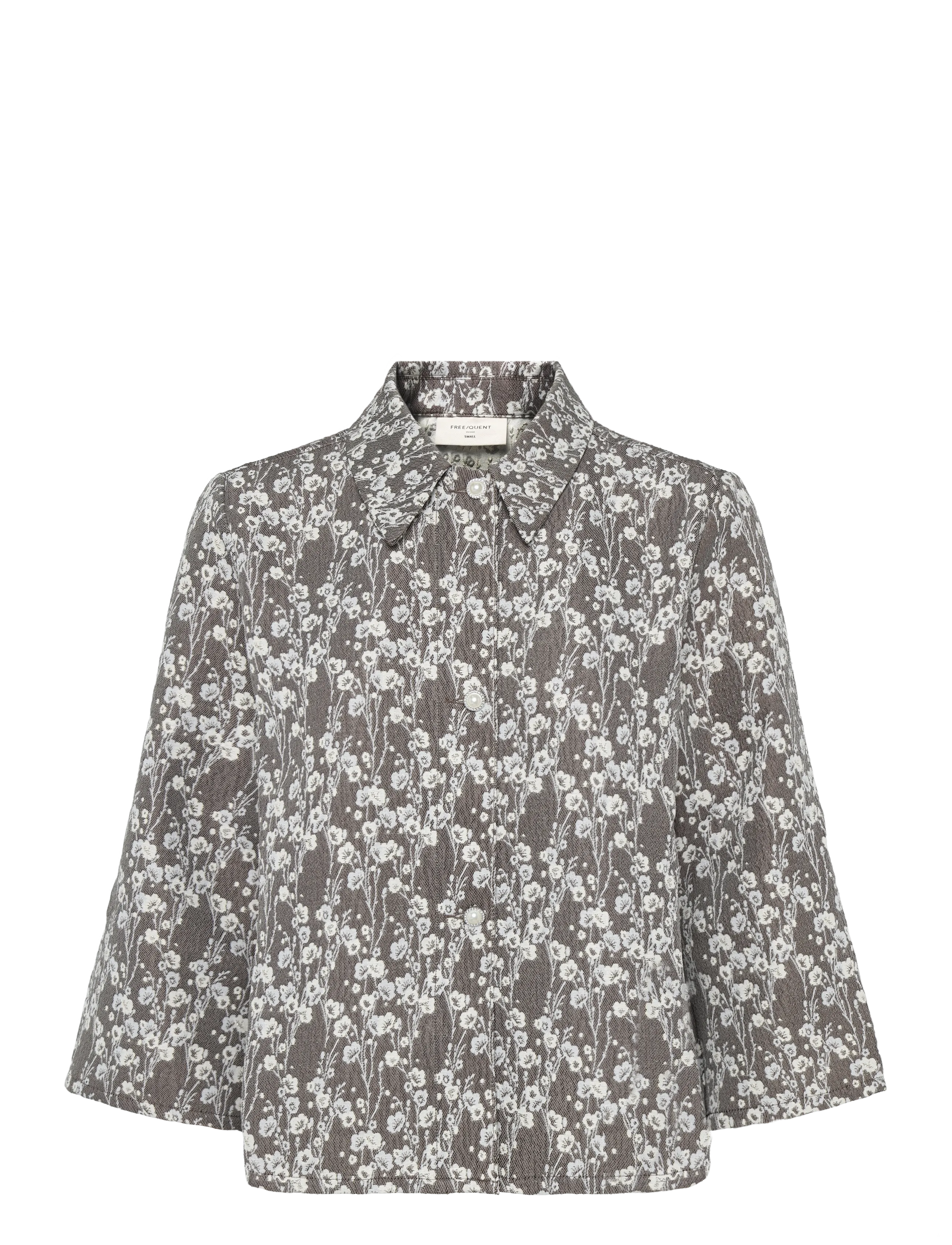 FREE/QUENT FQFALLY-JACKET - Jacken - MOLE W. STAR OFF-WHITE / brown