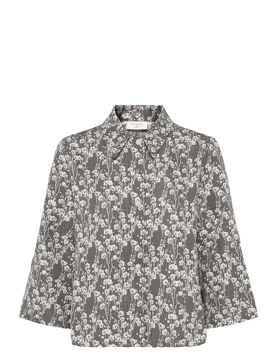 FREE/QUENT - FQFALLY-JACKET - frühlingsjacken - mole w. star off-white - 1