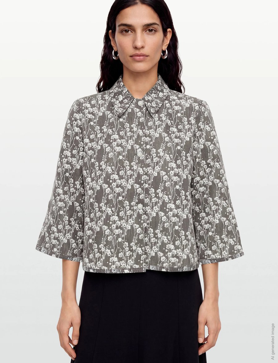 FREE/QUENT - FQFALLY-JACKET - frühlingsjacken - mole w. star off-white - 3