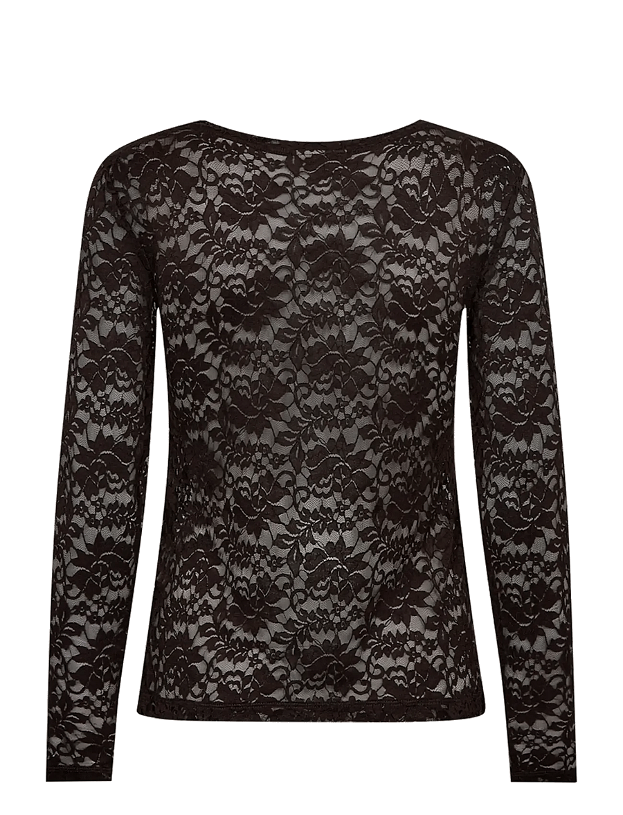 FREE/QUENT - FQSALDO-TEE - langärmlige tops - mole - 1
