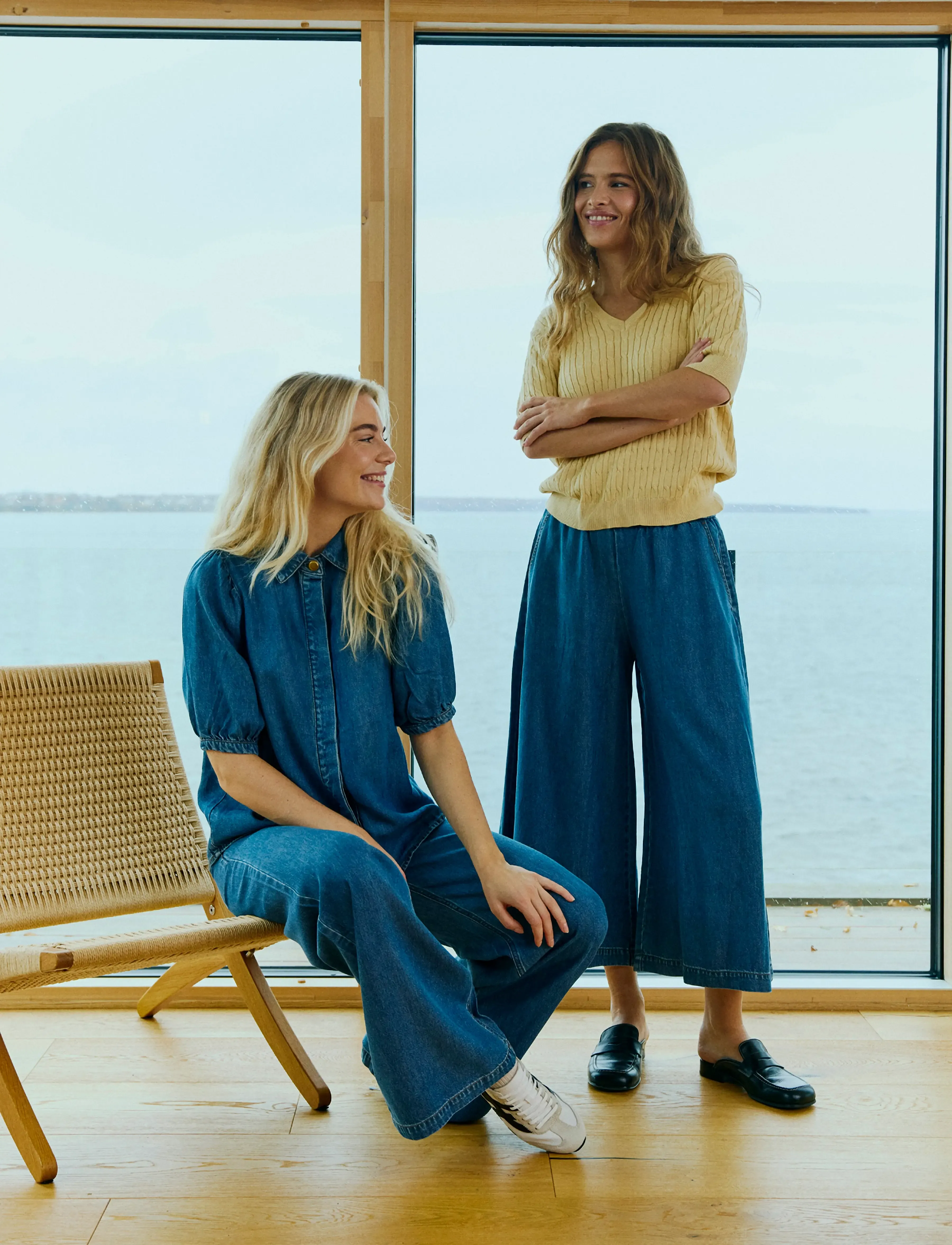 FREE/QUENT Fqmilo-Pants hängselbyxor dam – bild 2