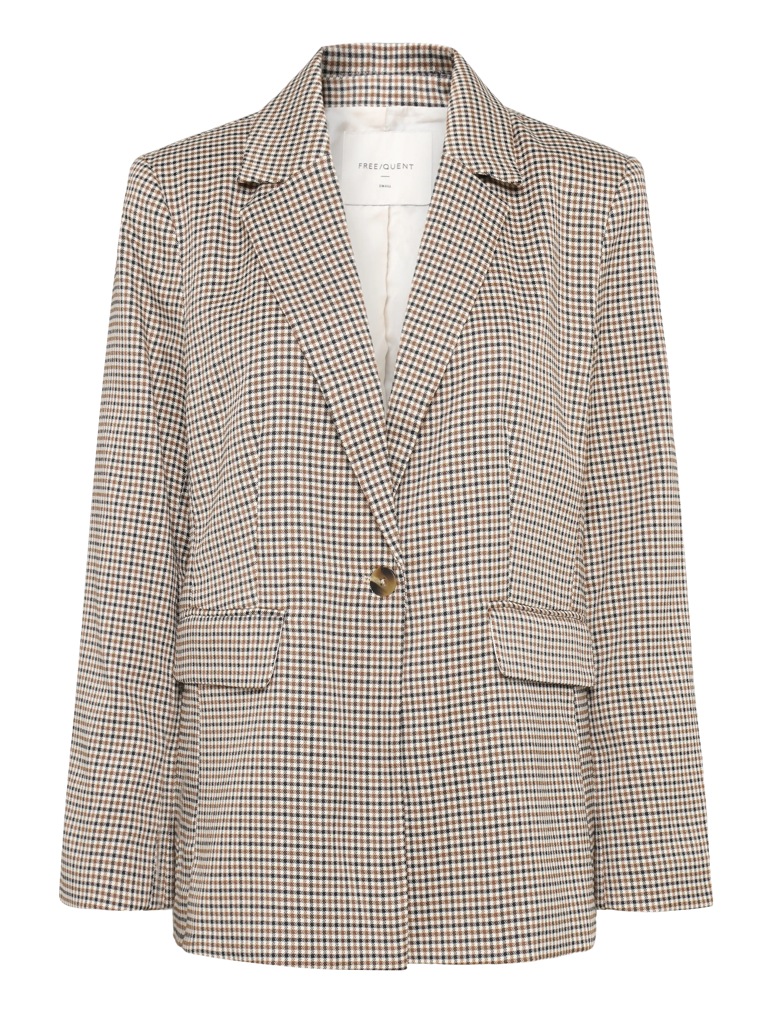 FREE/QUENT FQSANDY-JACKET - FREE|QUENT - MOONBEAM W. BLACK / cream