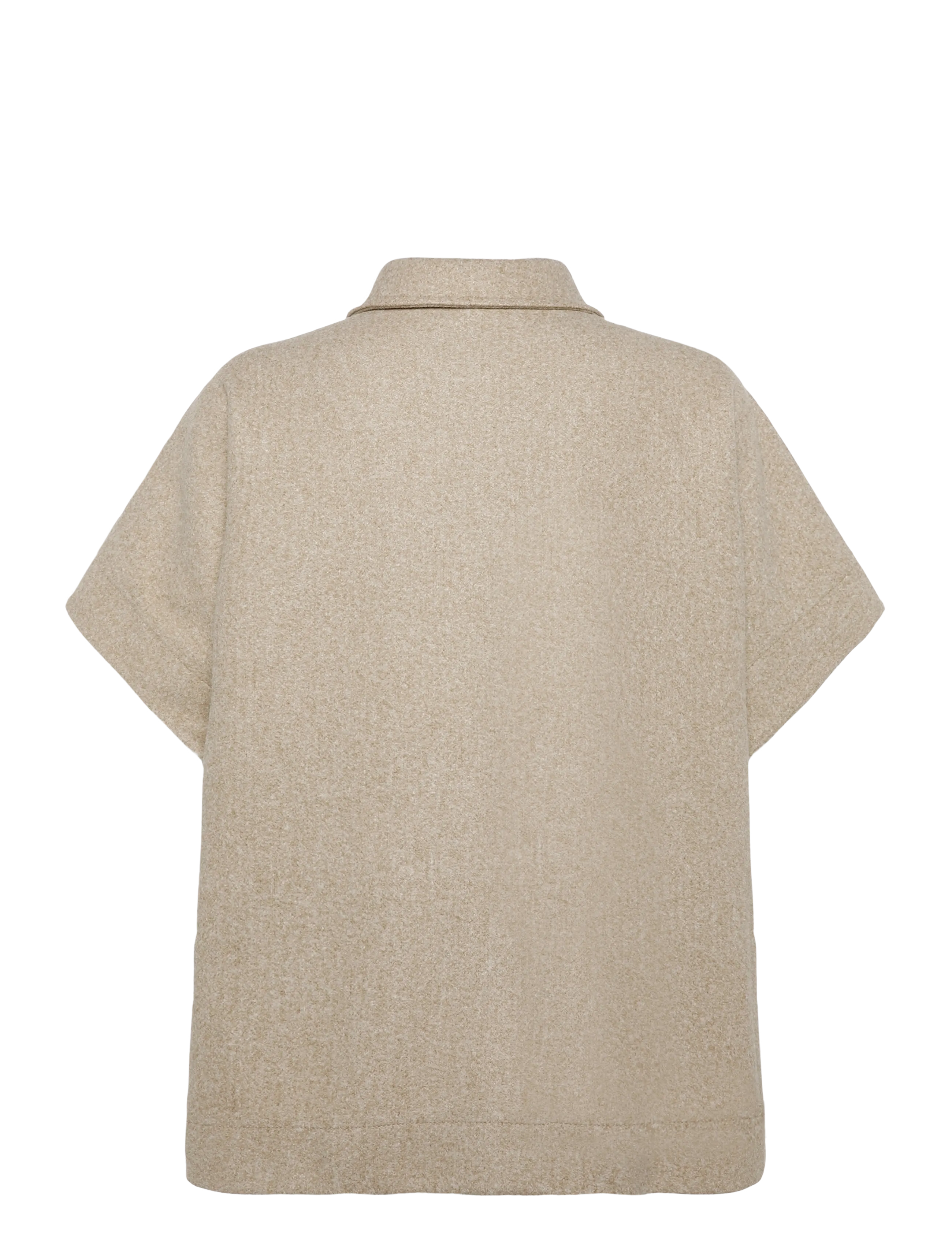 FREE/QUENT - FQYANNA-CAPE - lette frakker - silver mink melange - 1