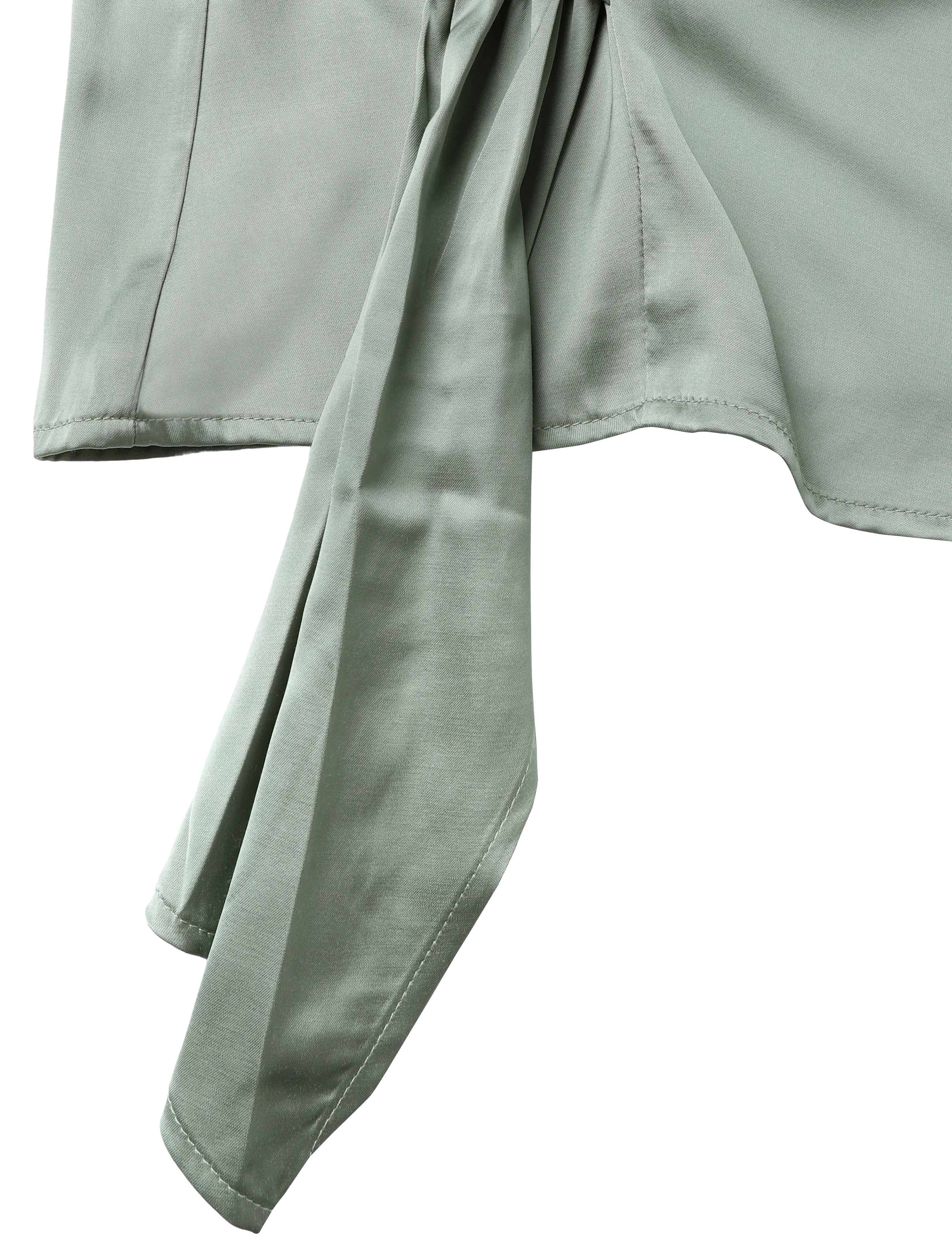 FREE/QUENT - FQDOVA-BLOUSE - kurzärmelige blusen - iceberg green - 4