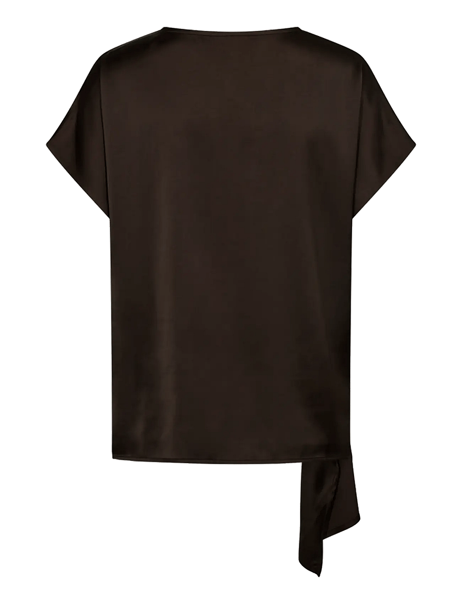 FREE/QUENT - FQDOVA-BLOUSE - kurzärmelige blusen - mole - 1