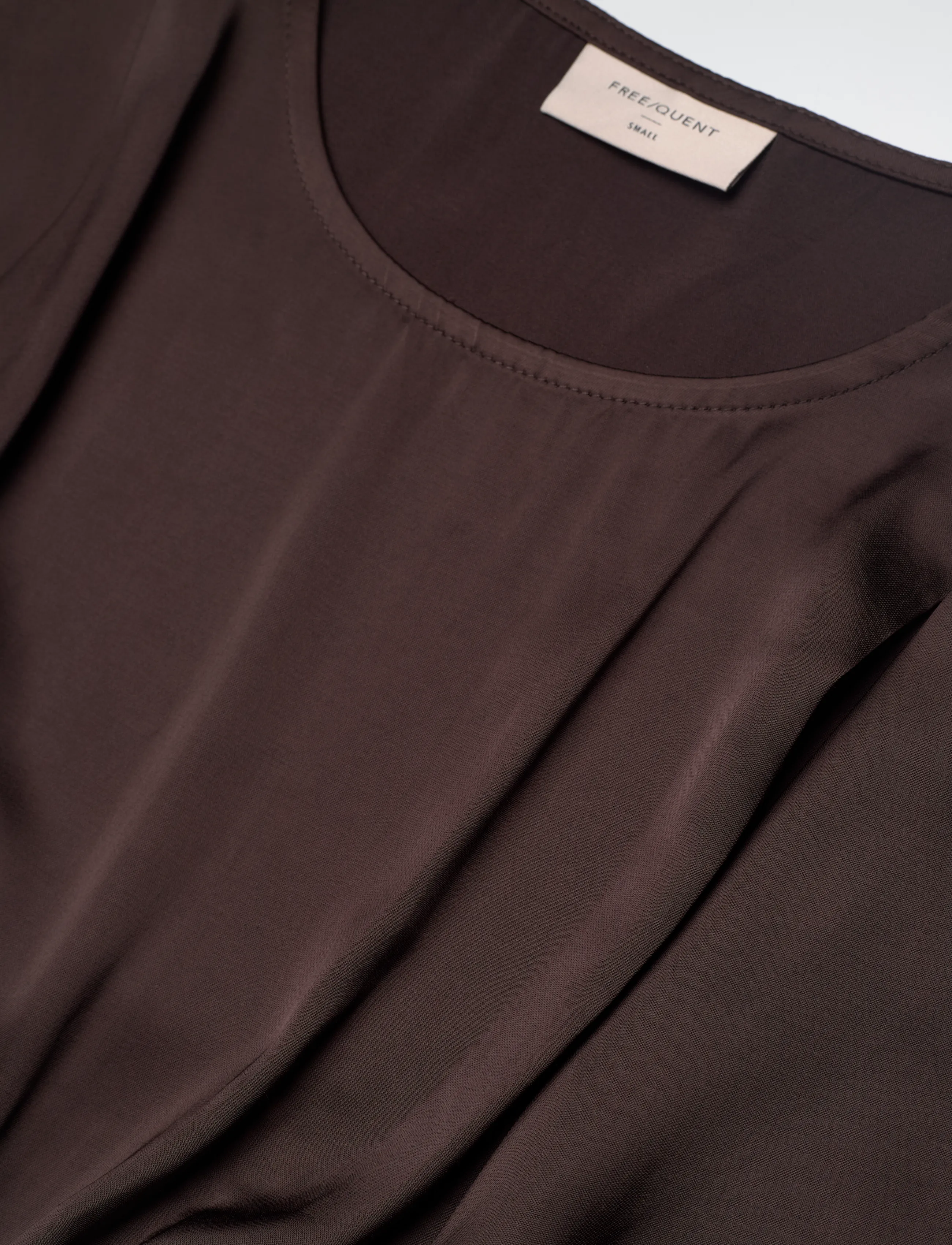 FREE/QUENT - FQDOVA-BLOUSE - short-sleeved blouses - mole - 2