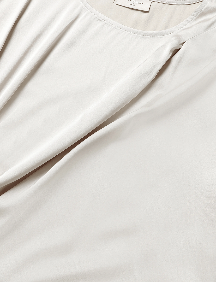 FREE/QUENT - FQDOVA-BLOUSE - kurzärmelige blusen - moonbeam - 2