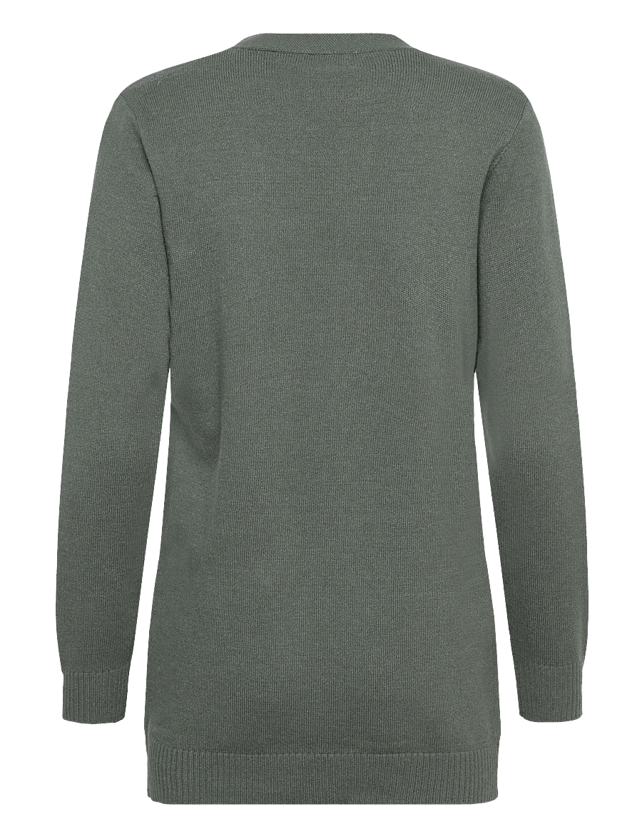 FREE/QUENT - FQAGNES-CARDIGAN - cardigans - dark forest melange - 1
