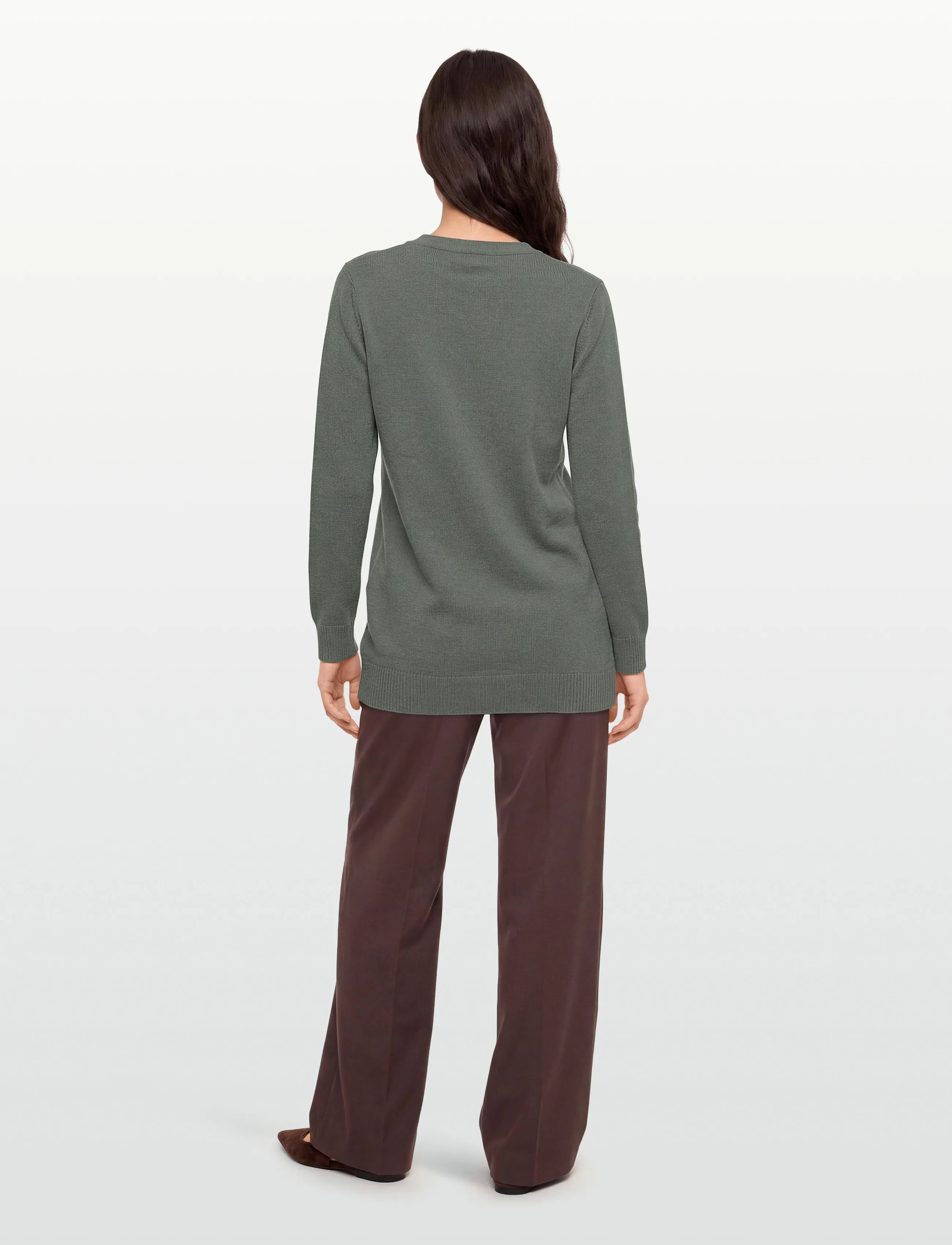 FREE/QUENT - FQAGNES-CARDIGAN - najniższe ceny - dark forest melange - 4