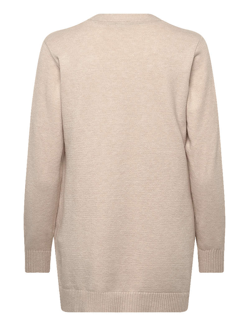 FREE/QUENT - FQAGNES-CARDIGAN - cardigans - moonbeam melange - 1