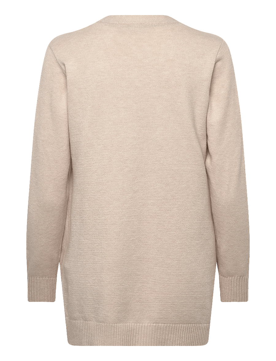 FREE/QUENT - FQAGNES-CARDIGAN - kardiganid - moonbeam melange - 1
