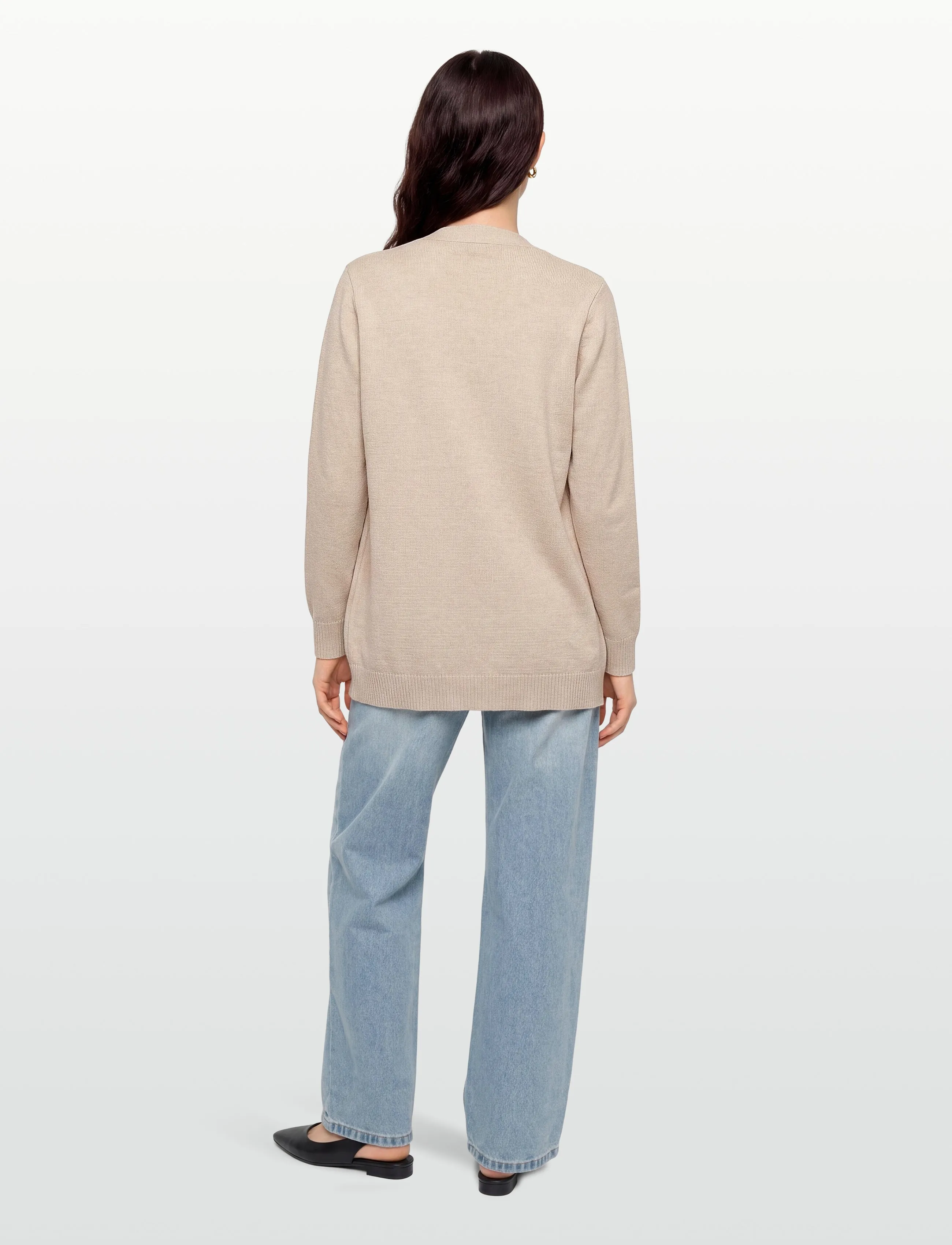 FREE/QUENT - FQAGNES-CARDIGAN - lowest prices - moonbeam melange - 4