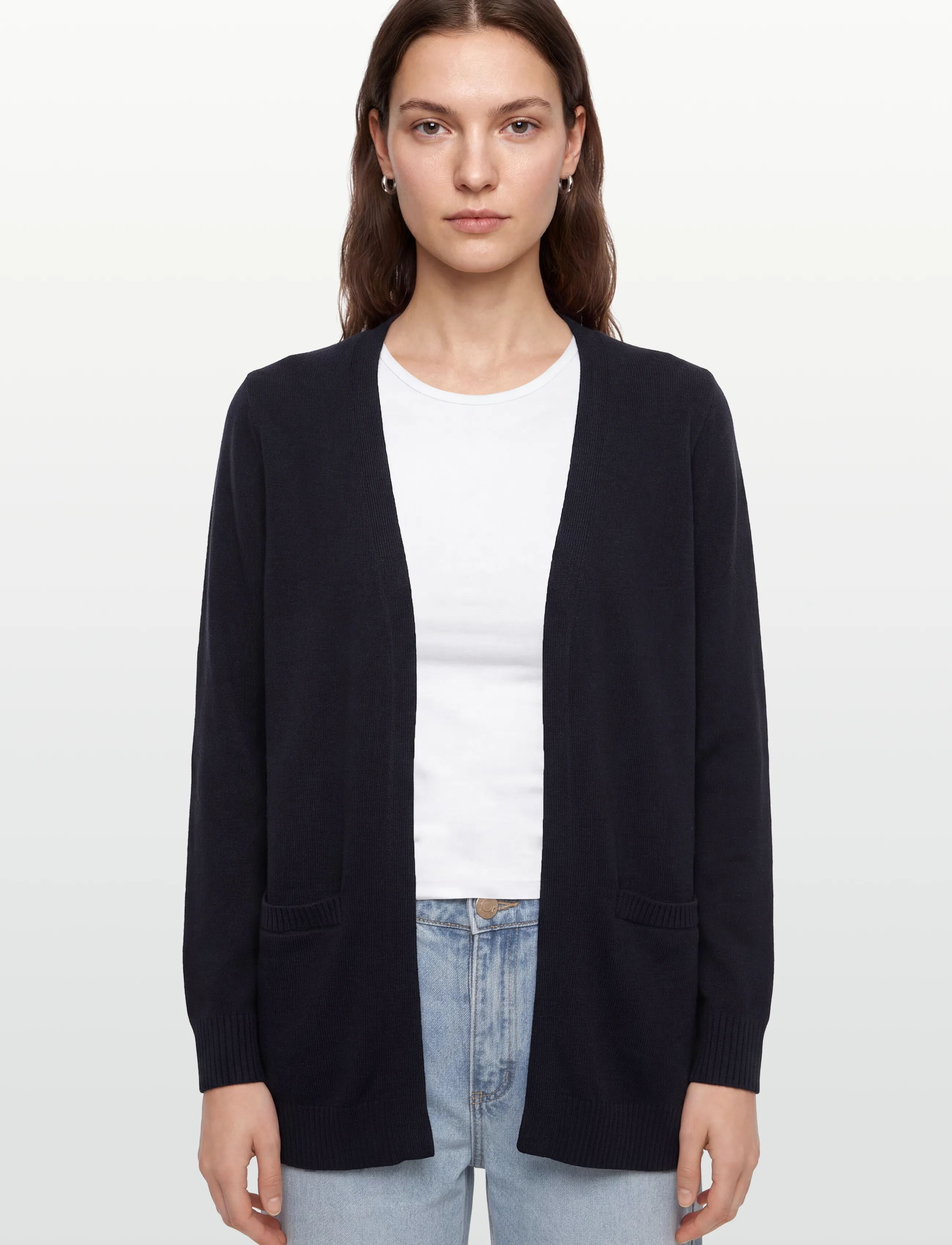 FREE/QUENT - FQAGNES-CARDIGAN - lowest prices - navy blazer - 3