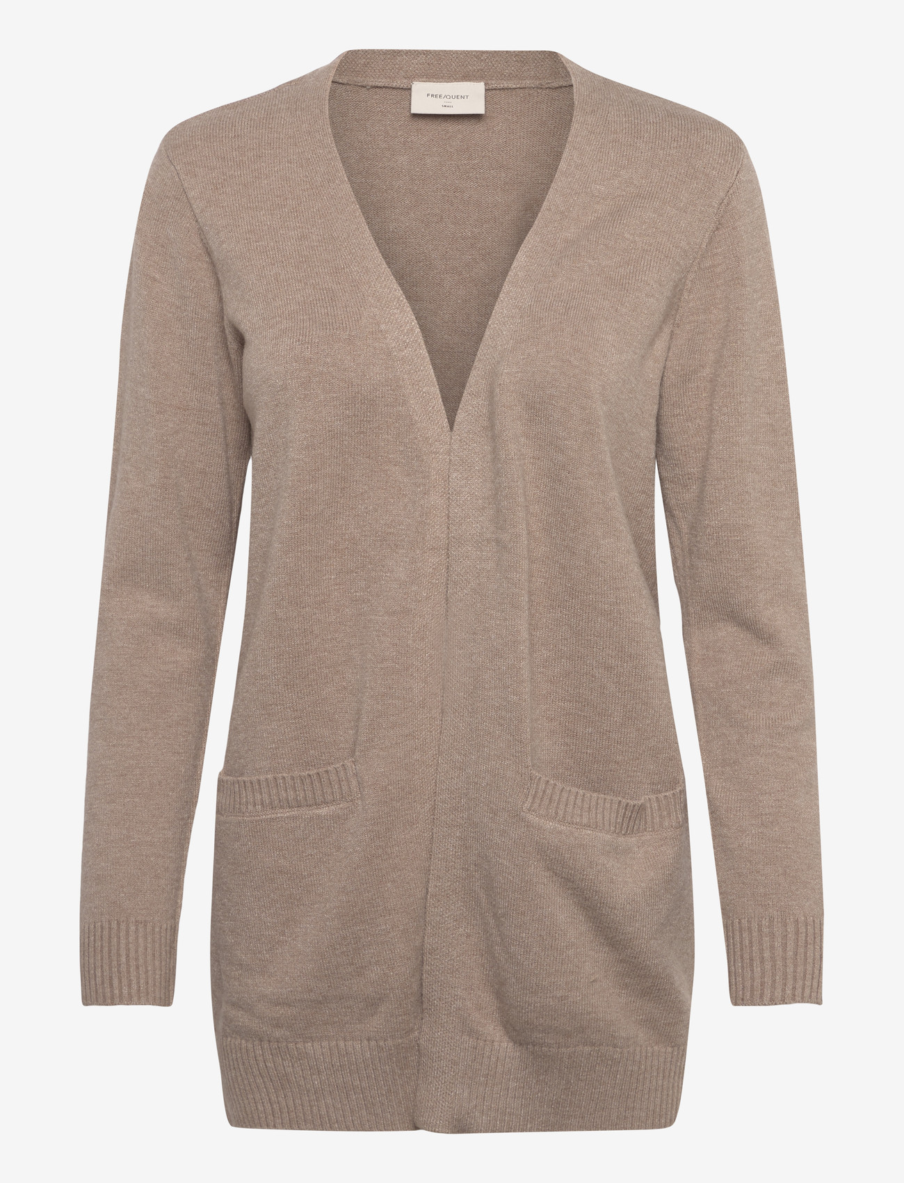 FREE/QUENT - FQAGNES-CARDIGAN - cardigans - silver mink melange - 0