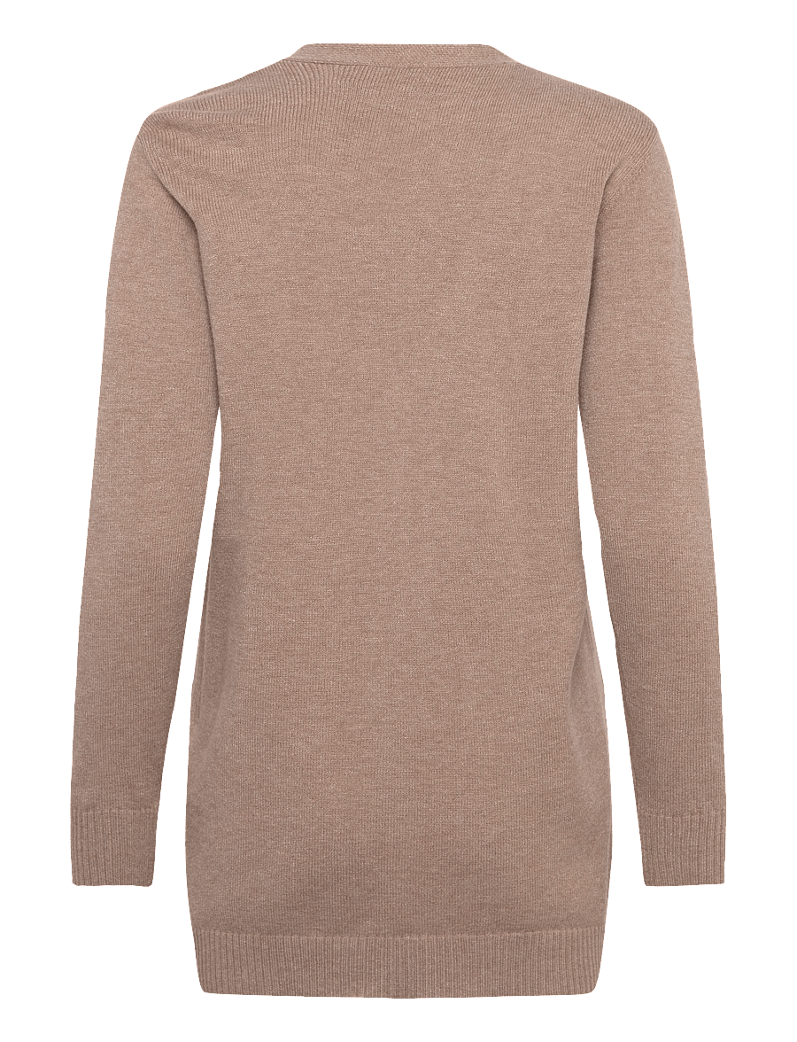 FREE/QUENT - FQAGNES-CARDIGAN - strickjacken - silver mink melange - 1