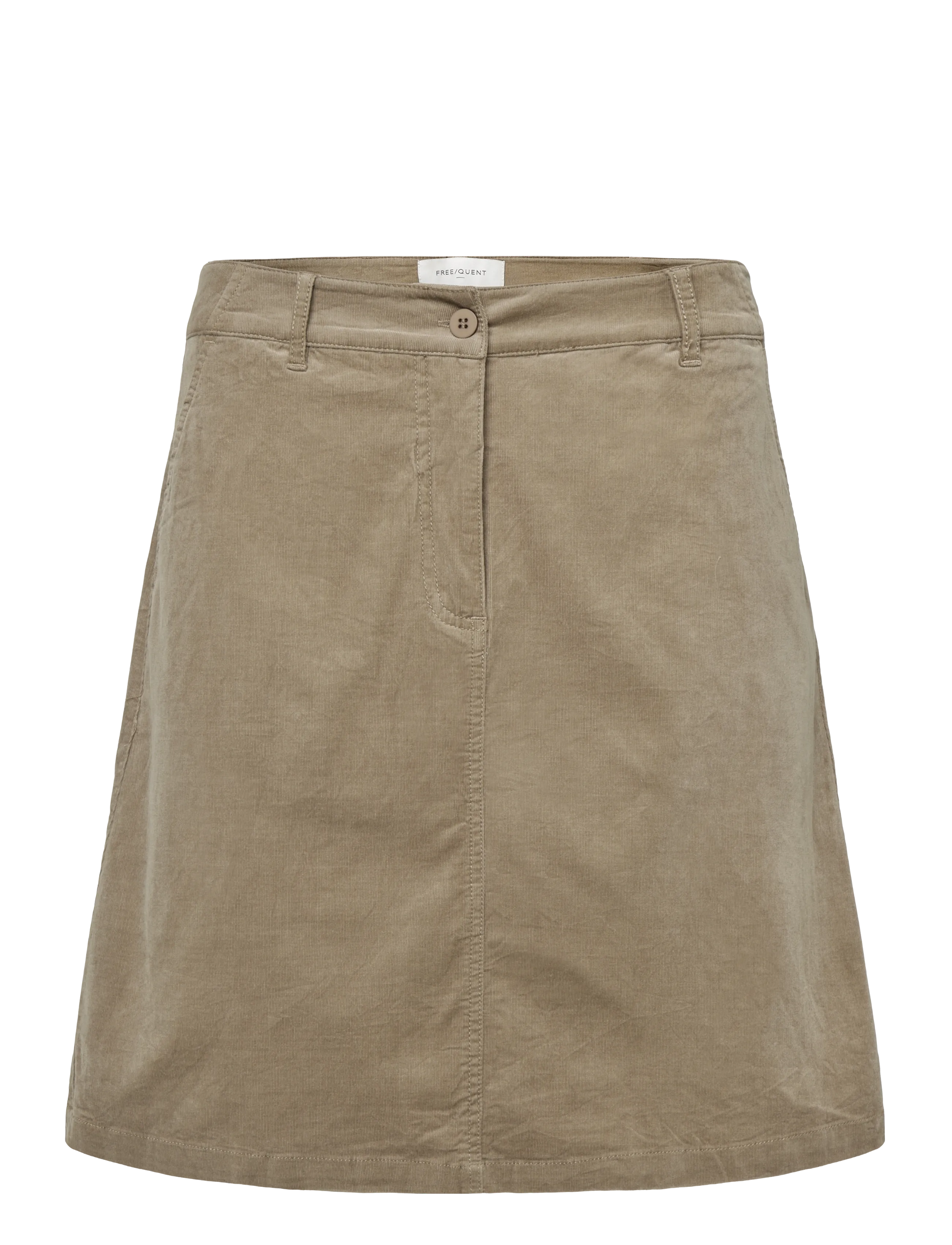 FREE/QUENT FQOLANA-SKIRT - Röcke - DESERT TAUPE / beige