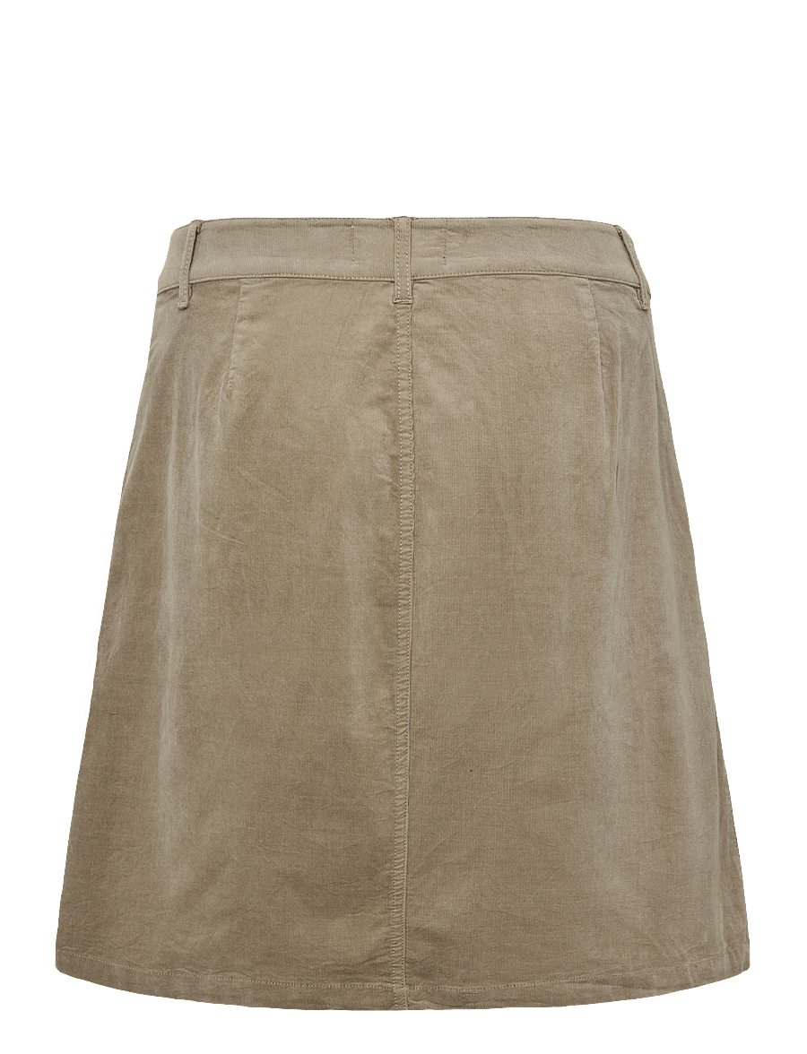 FREE/QUENT - FQOLANA-SKIRT - kurze röcke - desert taupe - 1