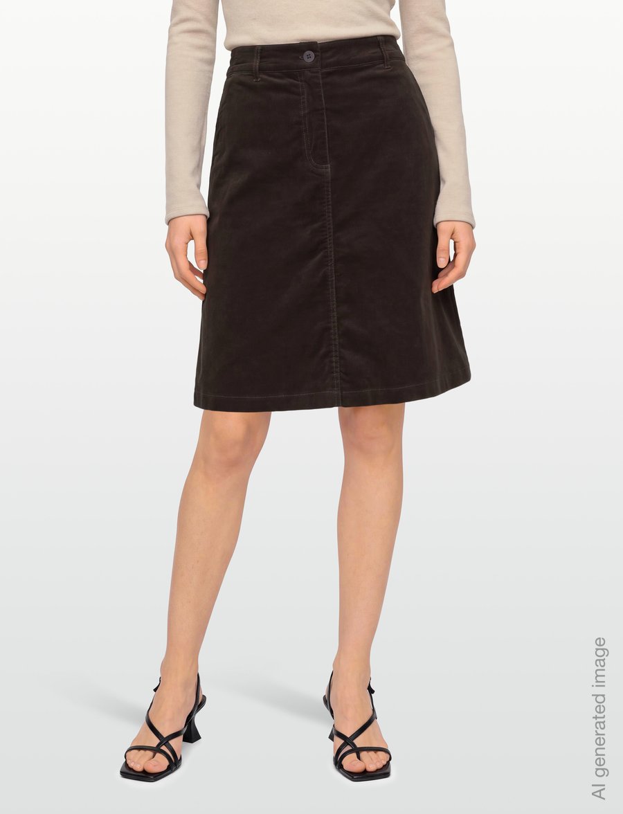 FREE/QUENT - FQOLANA-SKIRT - korta kjolar - mole - 3