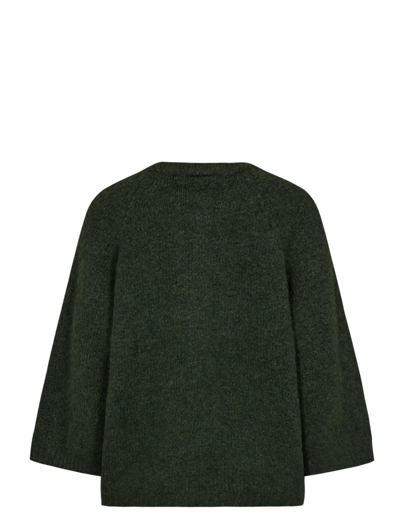 FREE/QUENT - FQGRSLULU-CARDIGAN - cardigans - deep forest melange - 1