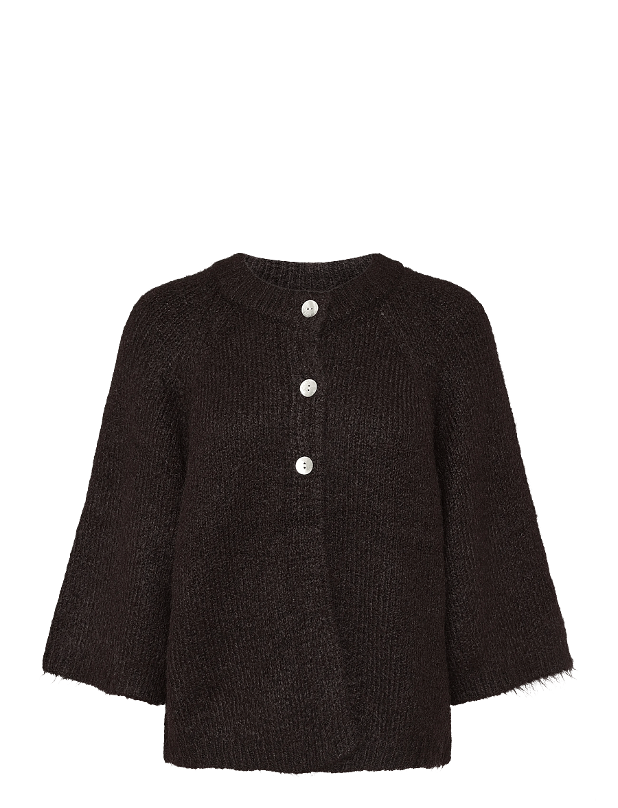 FREE/QUENT - FQGRSLULU-CARDIGAN - koftor - mole melange - 0