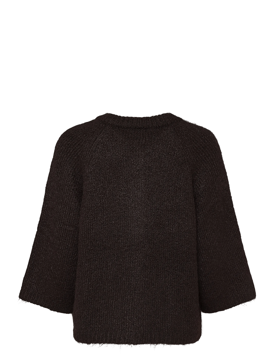 FREE/QUENT - FQGRSLULU-CARDIGAN - koftor - mole melange - 1
