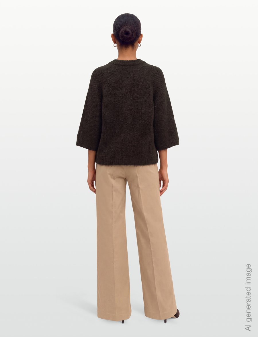 FREE/QUENT - FQGRSLULU-CARDIGAN - cardigans - mole melange - 4