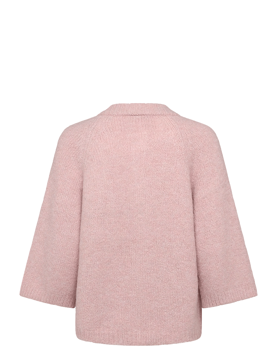 FREE/QUENT - FQGRSLULU-CARDIGAN - koftor - pale mauve melange - 1