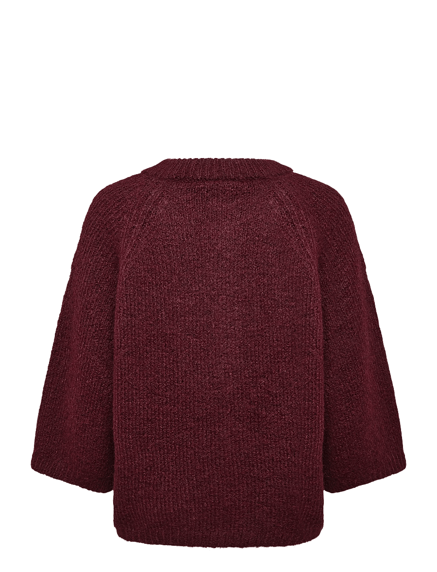 FREE/QUENT - FQGRSLULU-CARDIGAN - koftor - port royale melange - 1