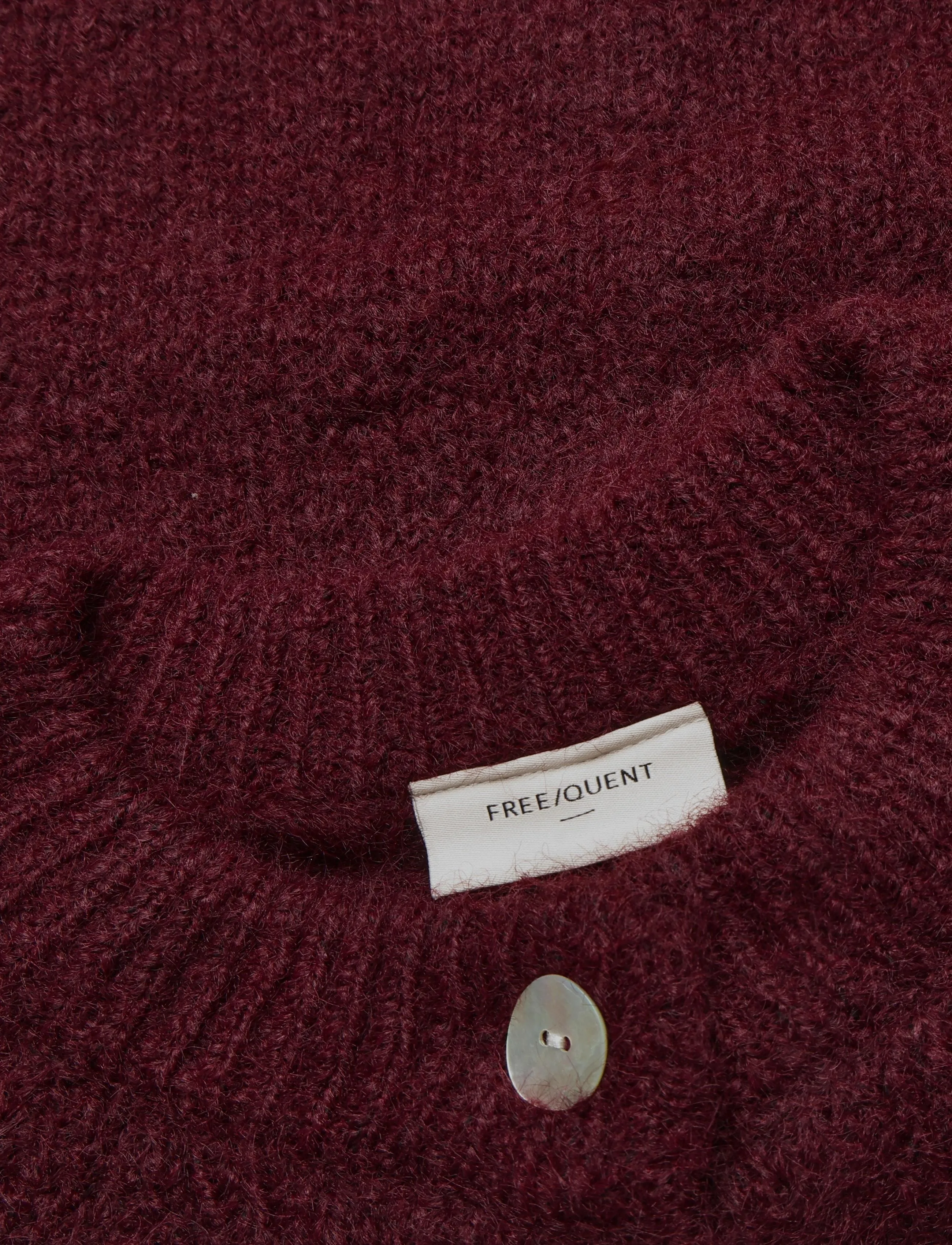 FREE/QUENT - FQGRSLULU-CARDIGAN - koftor - port royale melange - 2
