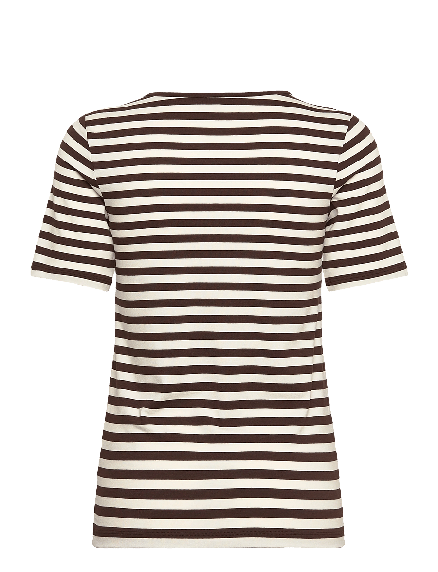 FREE/QUENT - FQLIANA-TEE - t-shirts - coffee bean w. star off-white - 2