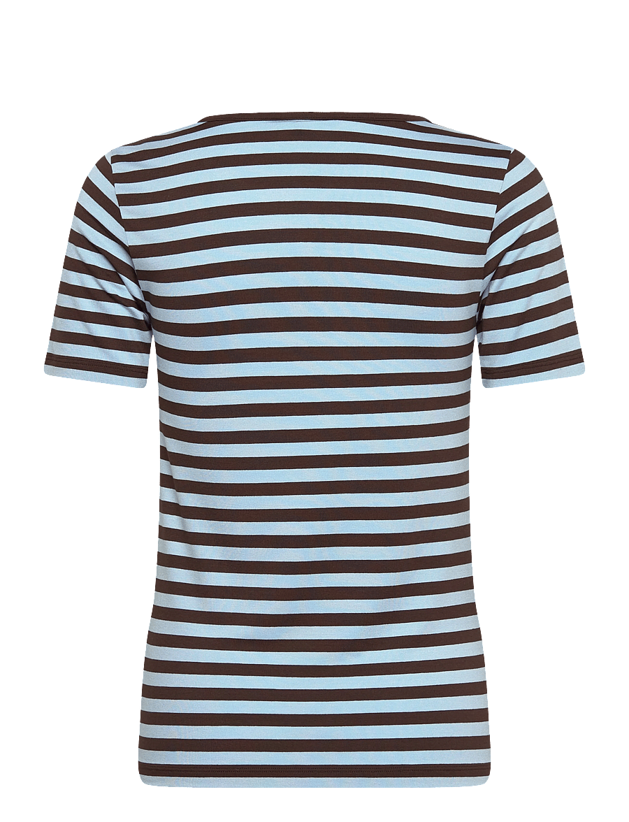 FREE/QUENT - FQLIANA-TEE - t-shirts - coffee bean w. blue bell - 2