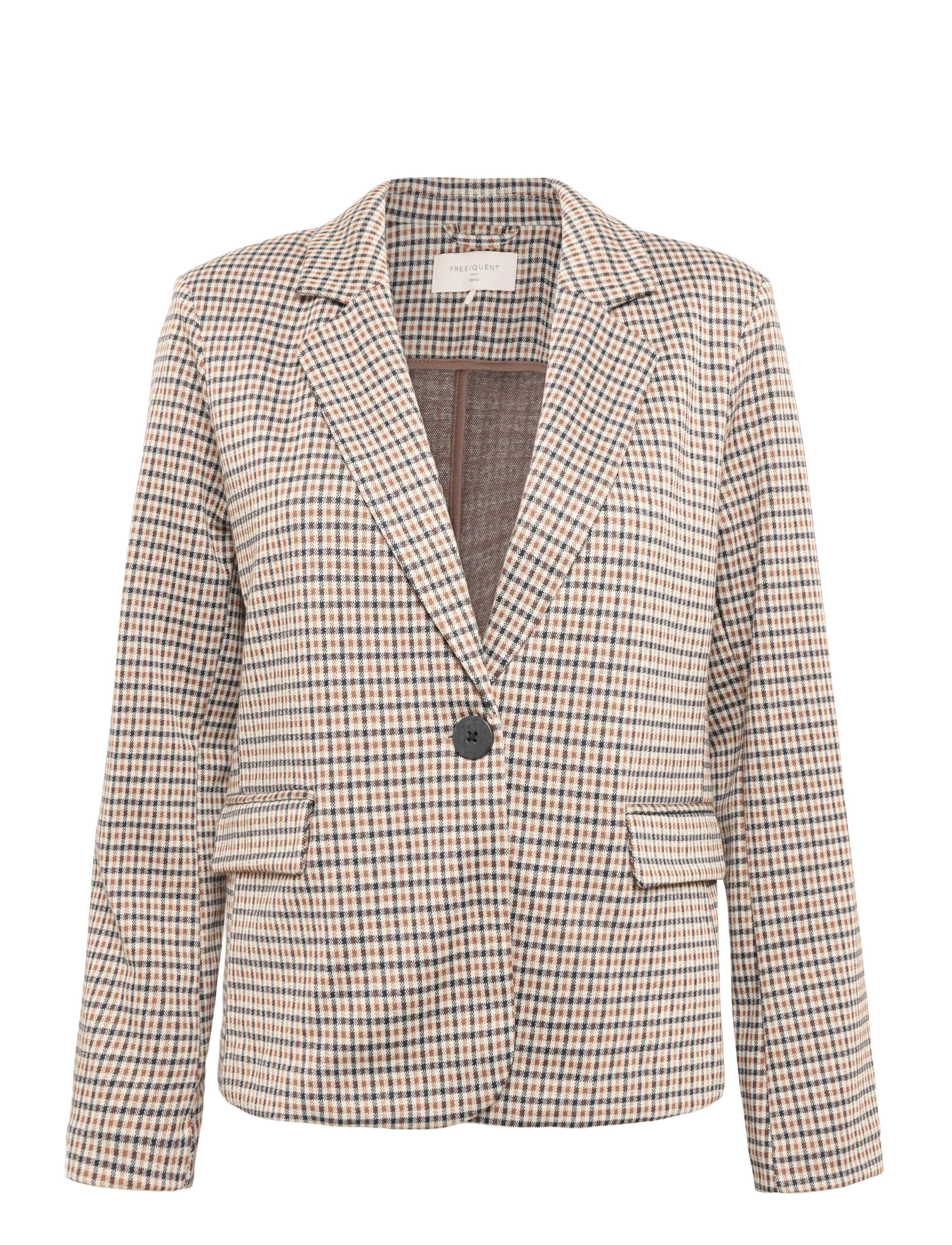 FREE/QUENT FQSONNY-JACKET - Kleidung - MOONBEAM W. BLACK / beige