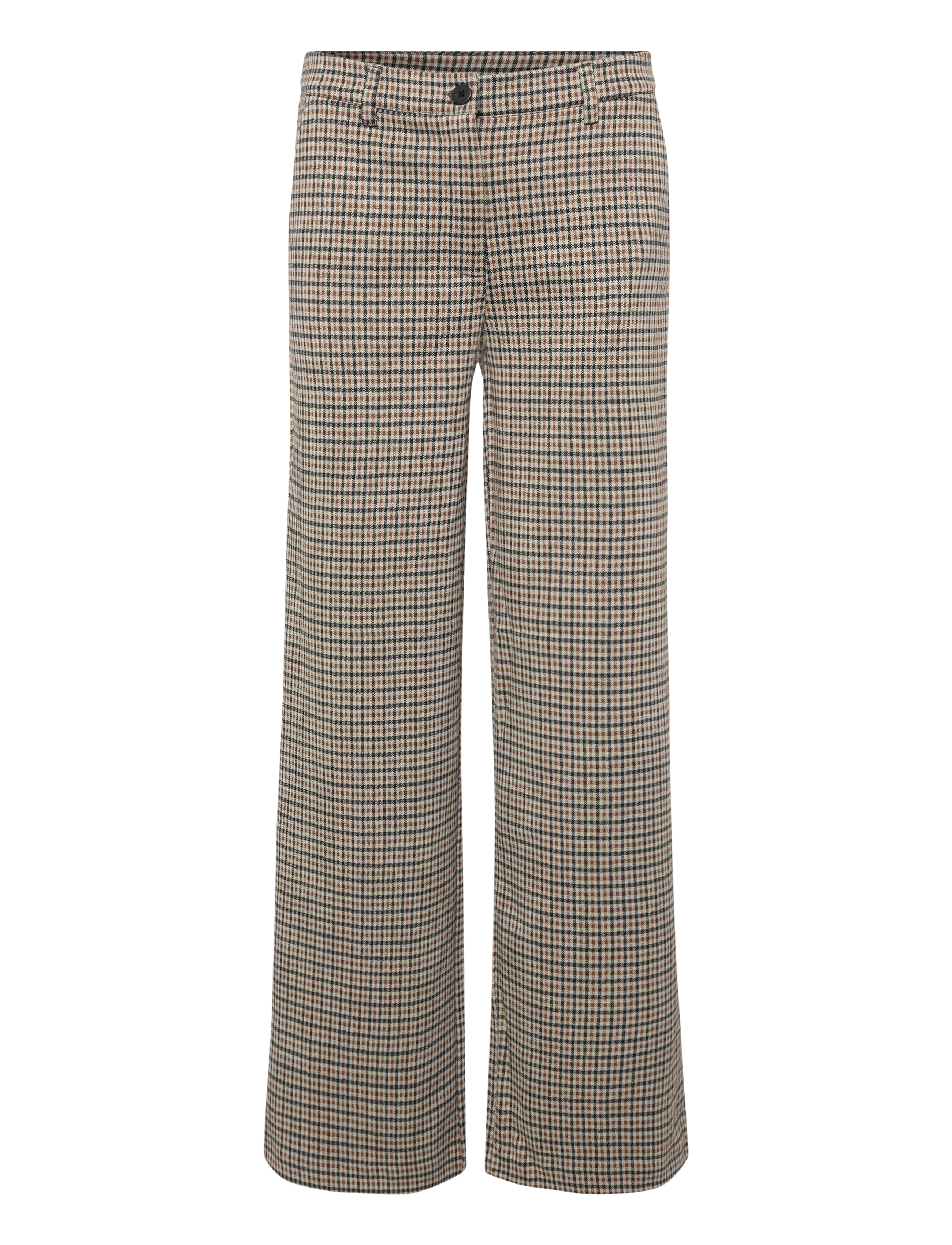 FREE/QUENT - FQSONNY-PANTS - moonbeam w. black - 1