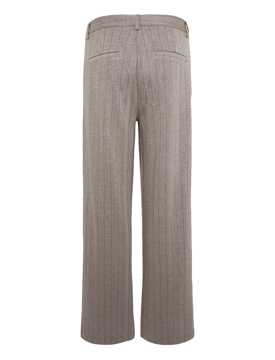 FREE/QUENT - FQBONNIE-PANTS - hosen mit weitem bein - moonbeam w. mole - 1