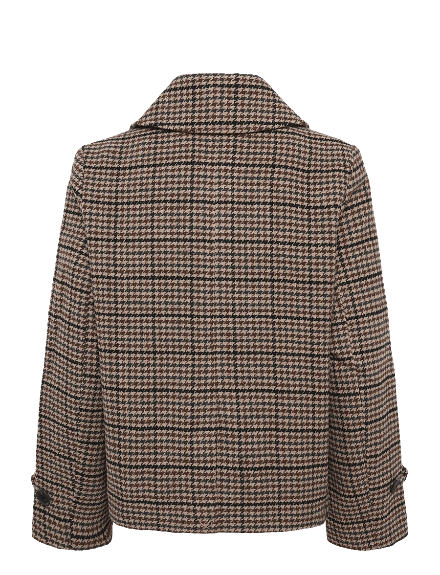 FREE/QUENT - FQSALIA-JACKET - wolljacken - desert taupe w. black - 2