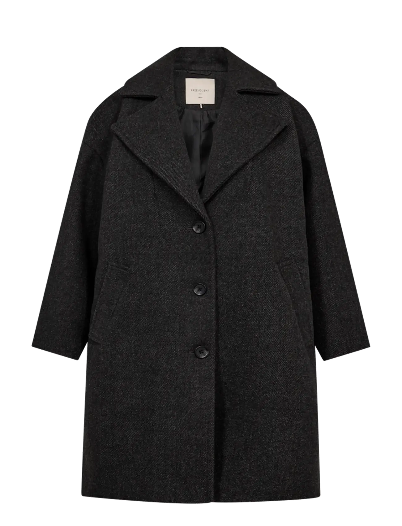 FREE/QUENT FQMAYER-COAT - Mäntel - DARK GREY MELANGE / grey
