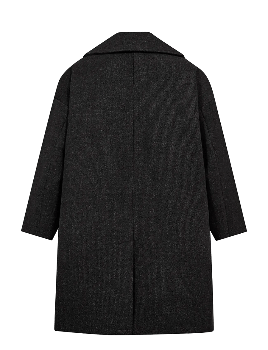 FREE/QUENT - FQMAYER-COAT - winterjacken - dark grey melange - 1