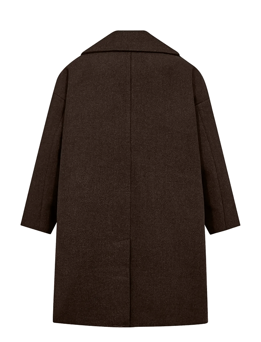 FREE/QUENT - FQMAYER-COAT - vinterjakker - mole melange - 1
