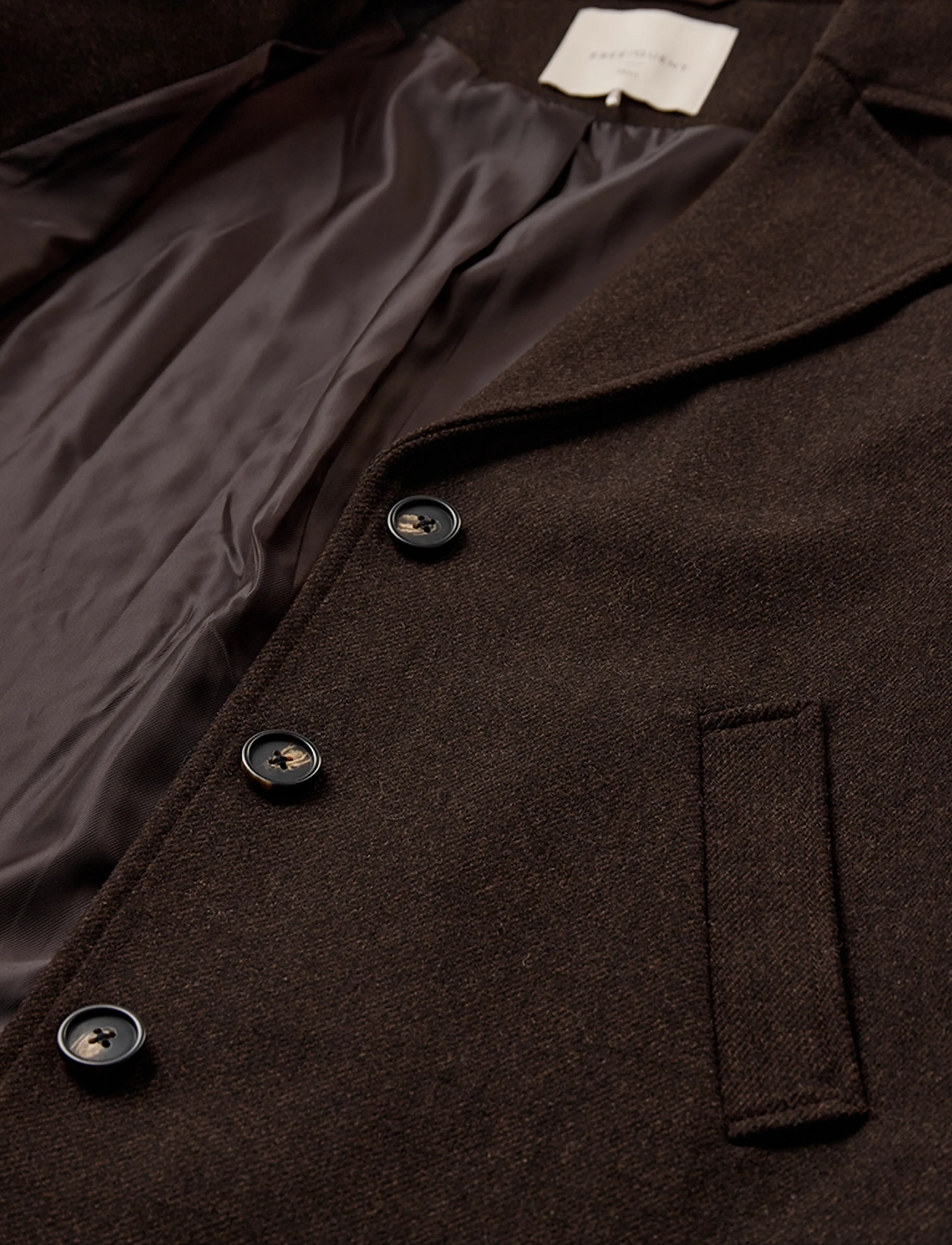 FREE/QUENT - FQMAYER-COAT - vinterjakker - mole melange - 2