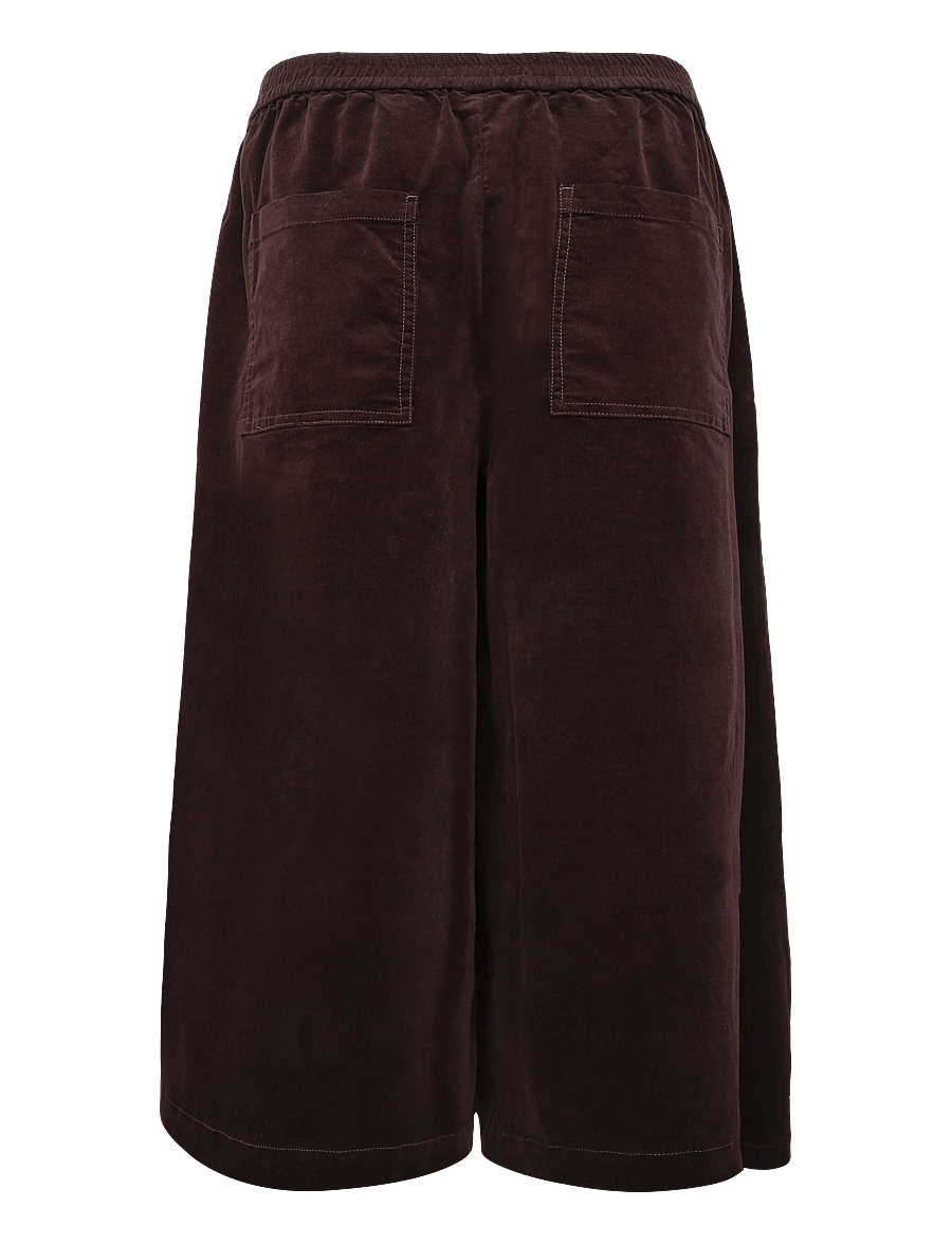 FREE/QUENT - FQOLANA-PANTS - hosen mit weitem bein - mole - 1
