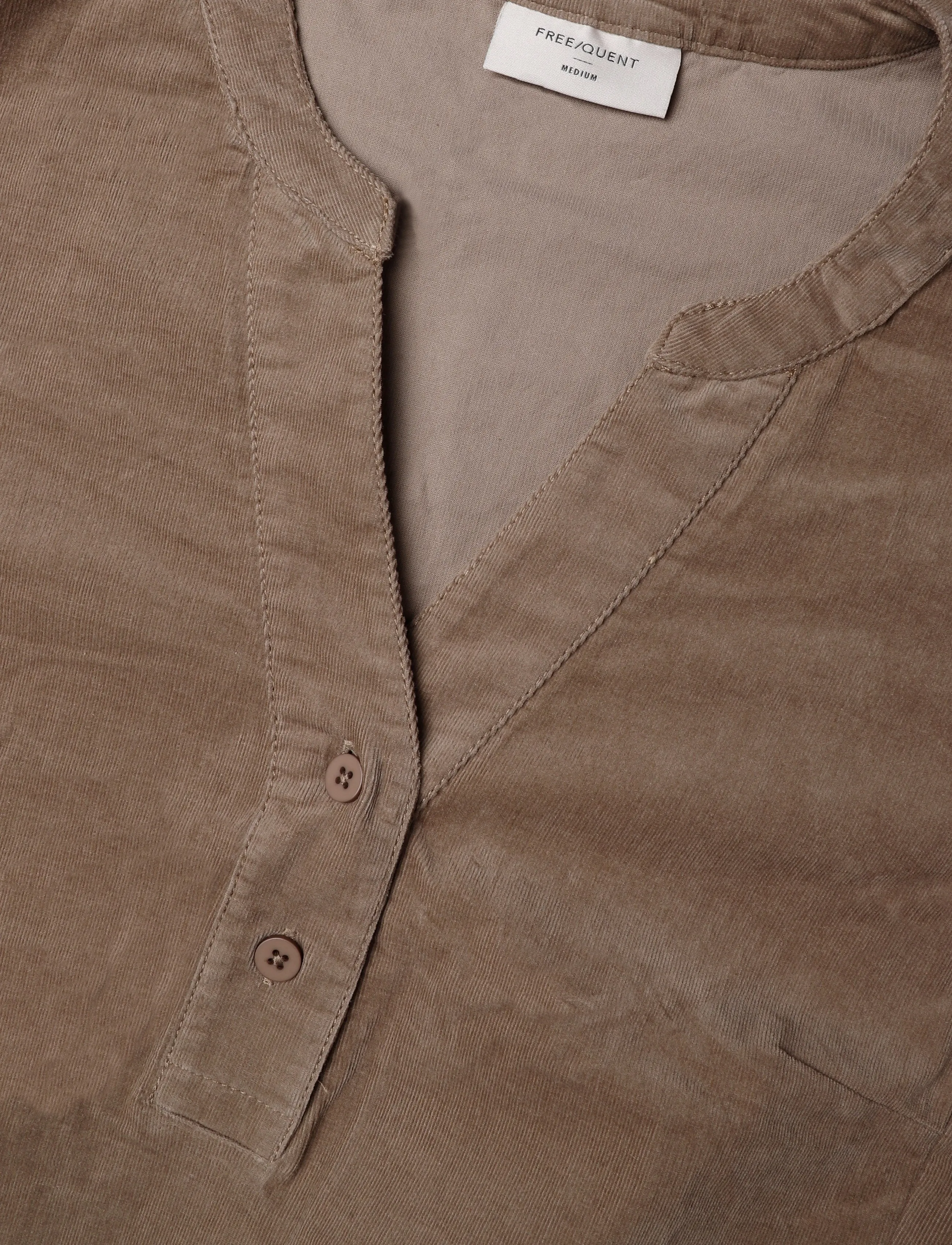 FREE/QUENT - FQOLANA-DRESS - midikleider - desert taupe - 2