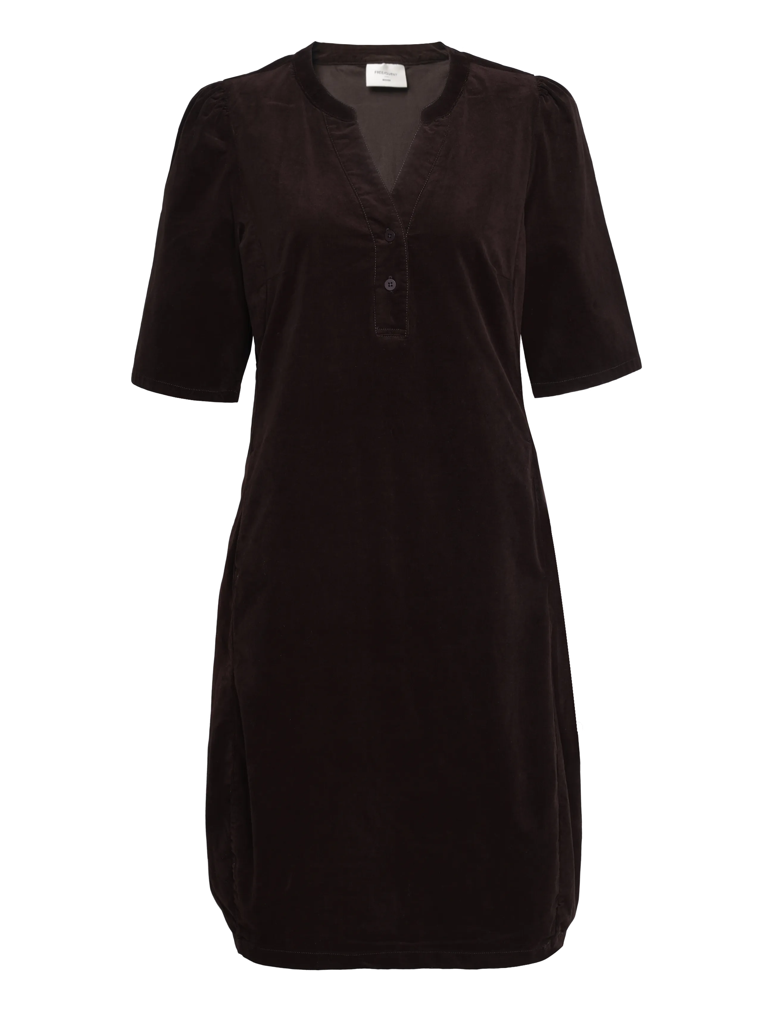 FREE/QUENT FQOLANA-DRESS - Colours of the season - MOLE / brown