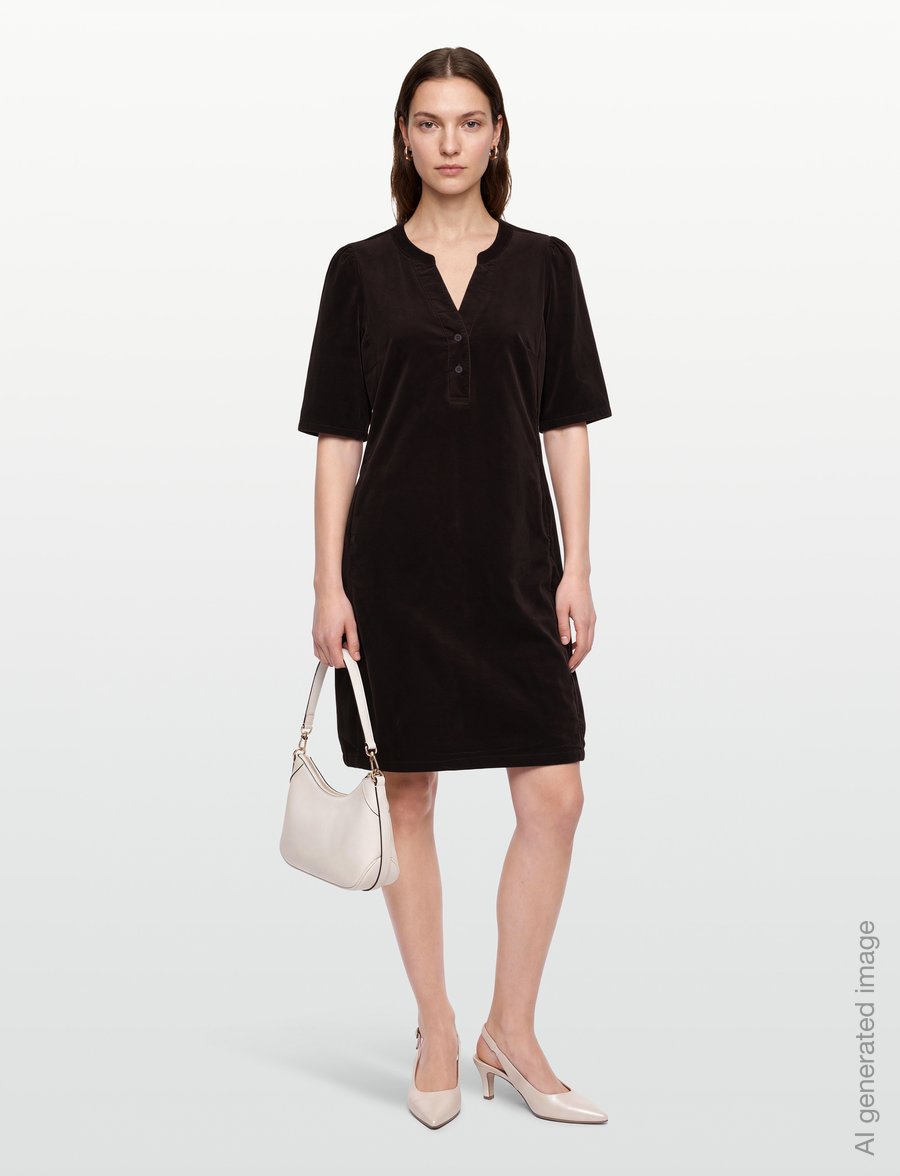 FREE/QUENT - FQOLANA-DRESS - midikleider - mole - 0