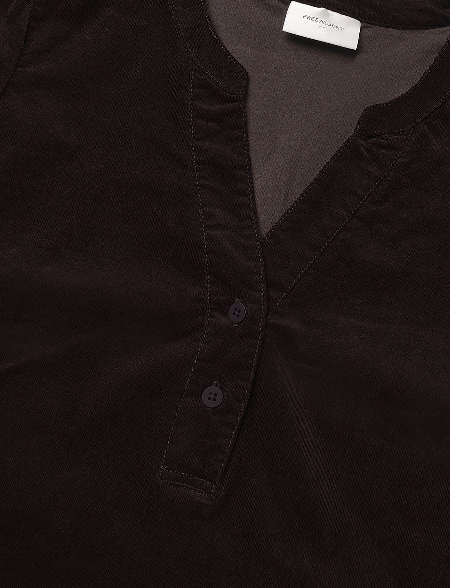 FREE/QUENT - FQOLANA-DRESS - midiklänningar - mole - 2
