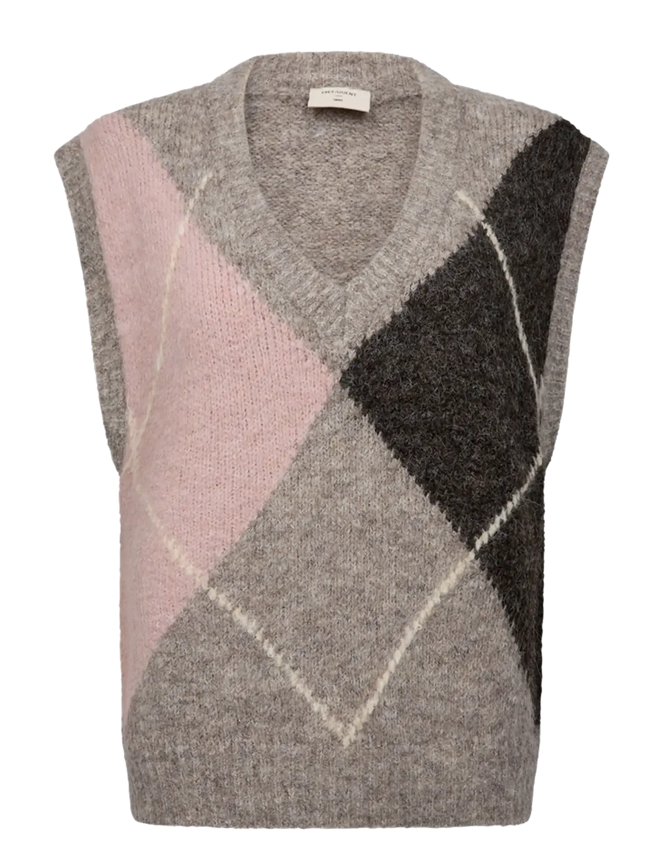 FREE/QUENT - Fqgrslulu-Waistcoat - Trikotāžas vestes